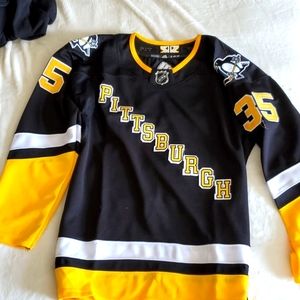 Pittsburgh Penquins,3rd Jersey , Jerry #35
